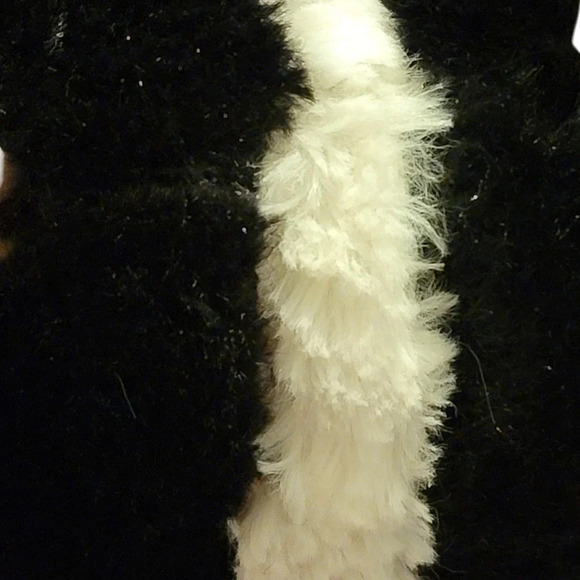 TOY FACTORY Gremlins The Black Mogwai Mohawk Black White Stripe 10" Plush - Picture 5 of 14